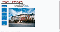 Desktop Screenshot of hotelkinnen.lu